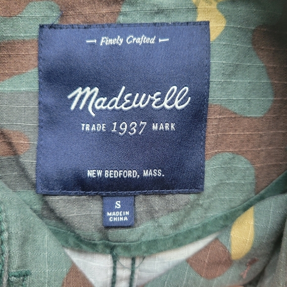 Madewell Outbound Utility Camo Jacket Womens Size small - Picture 9 of 16